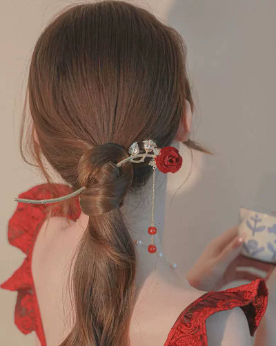 کانزاشی گل رز اویز دار